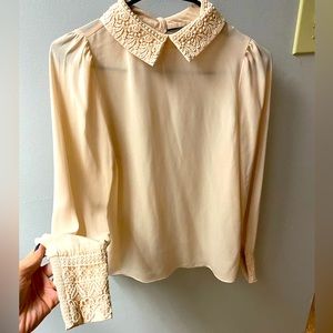 Light pink blouse size S